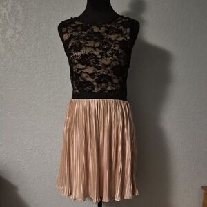 Roberta Bridal Black and Gold Dress